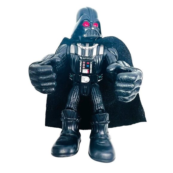 Hasbro Playskool 2004 Luke Sky Walker Darth Vader Action Figures Vintage 9" - Picture 9 of 13